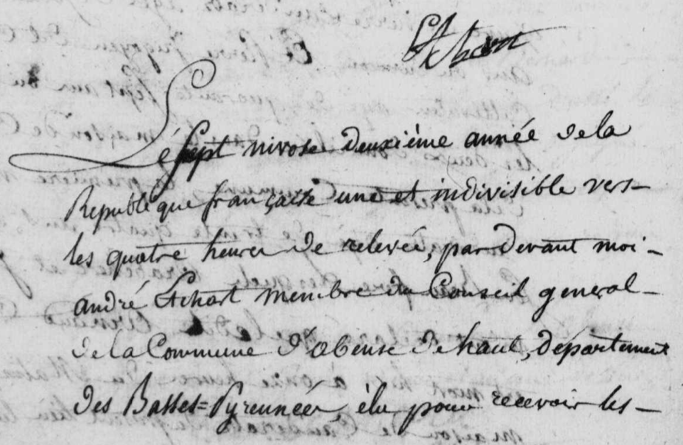 Déclaration de décès et procès verbal, Archives départementales de Pyrénées-Atlantiques, 5 MI 17