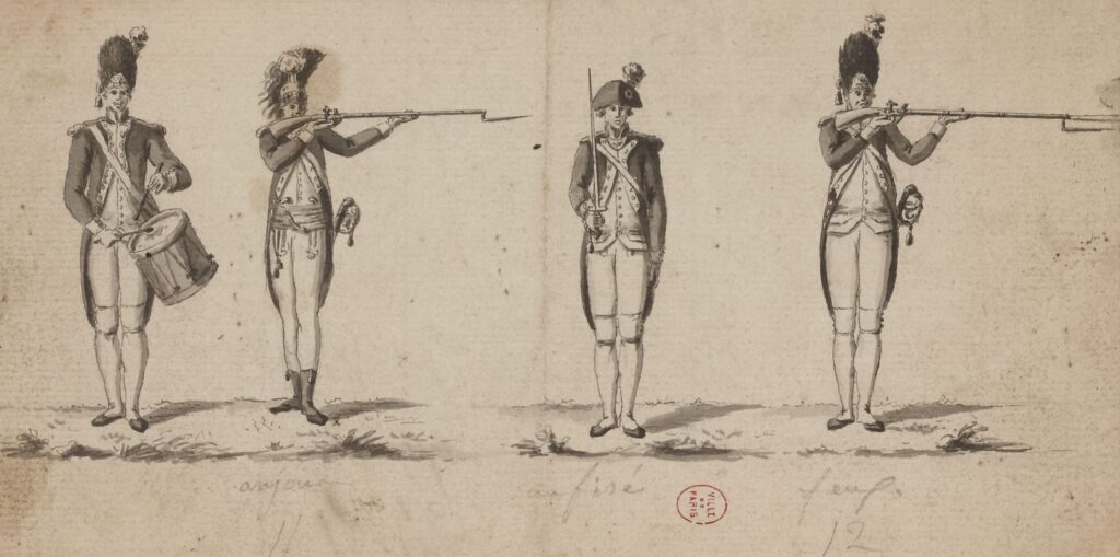 Instruction militaire, musée Carnavalet