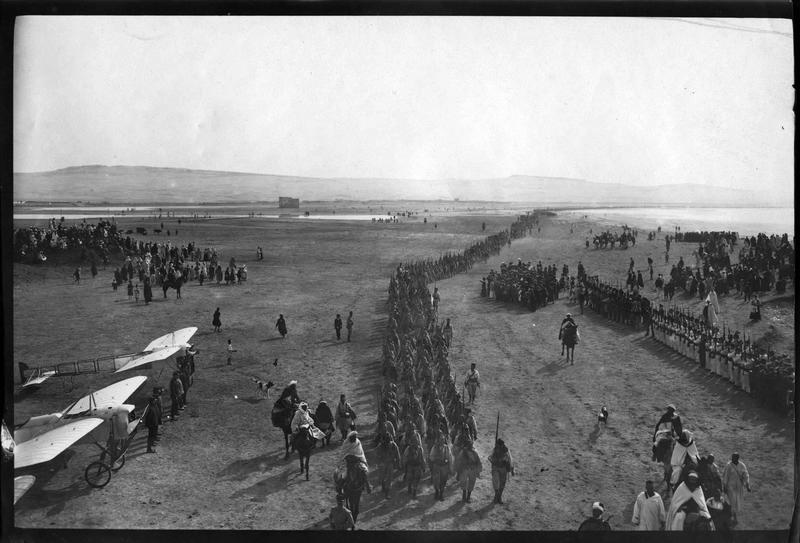 Retour de troupes après Dar-el-Cadi, 1913