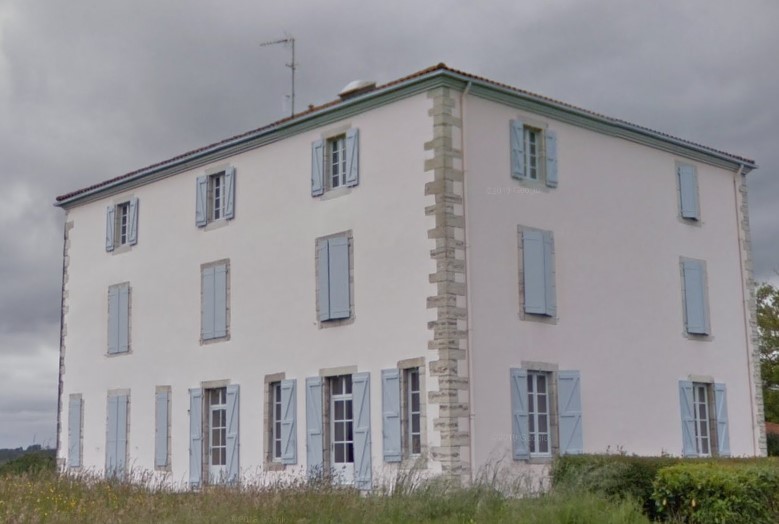 La mairie d'Orègue, Pays Basque, Pyrénées-Atlantiques, 64