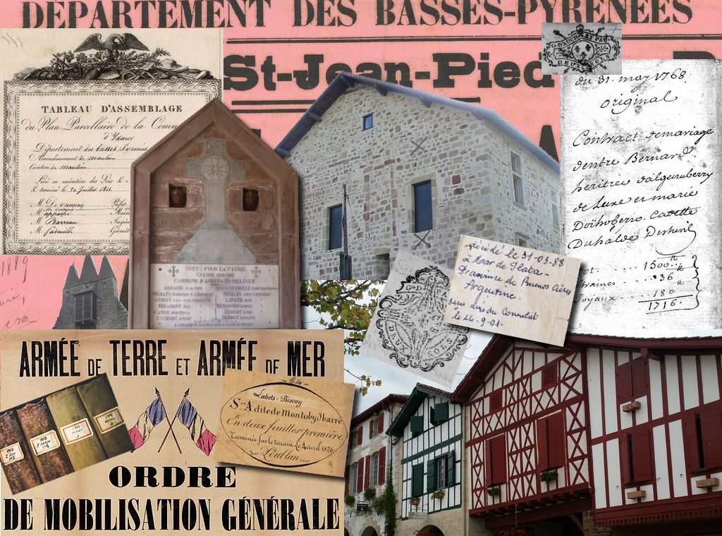 Association de généalogie & 64. Gen&O en Pyrénées-Atlantiques